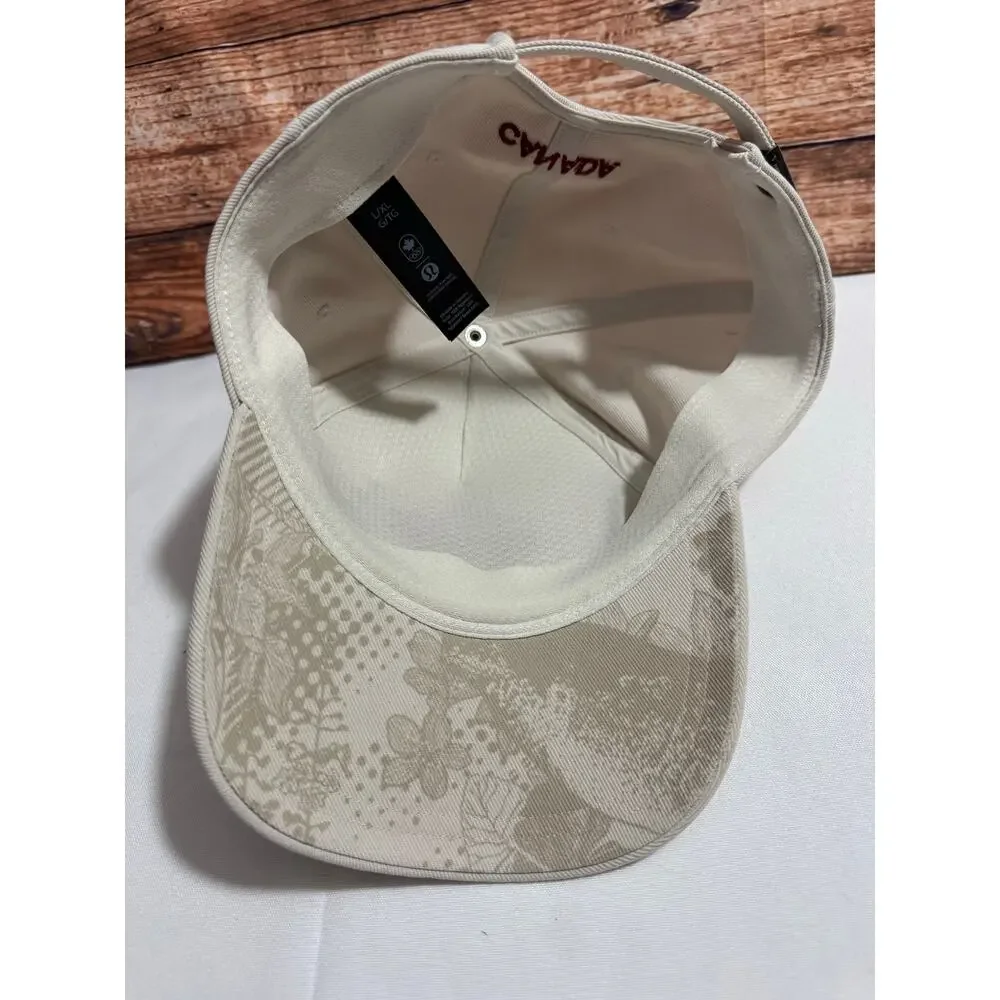 Lululemon Off-White Canada Olympic Team Adjustable Hat